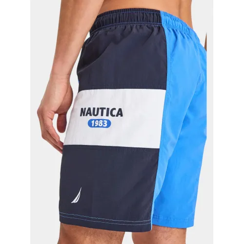 Nautica Aquilo Swim Shorts Férfi Beachshort 402-Blue
