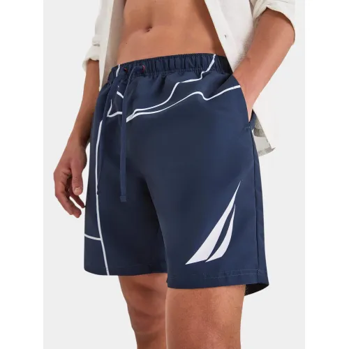 Nautica Almar Swim Short Férfi Beachshort 459-Dark Navy