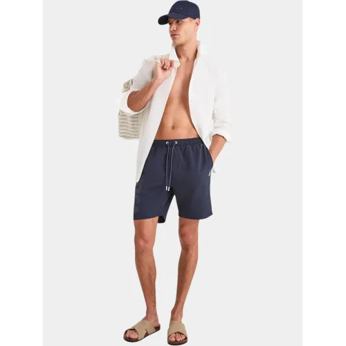 Nautica Salacia Swim Shorts Férfi Beachshort 459-Dark Navy