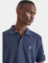 Nautica Azura Polo Shirt Férfi Galléros póló 459-Dark Navy
