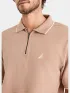 Nautica Bruma Short Sleeve Polo Férfi Galléros póló 225-Taupe