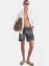 Nautica Mistral Swim Short Férfi Beachshort 011-Black