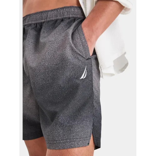 Nautica Mistral Swim Short Férfi Beachshort 011-Black