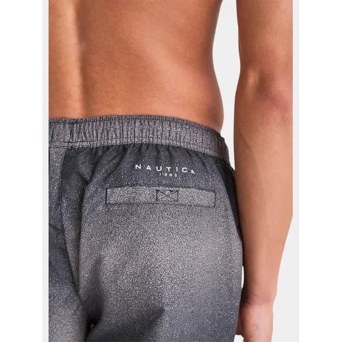 Nautica Mistral Swim Short Férfi Beachshort 011-Black