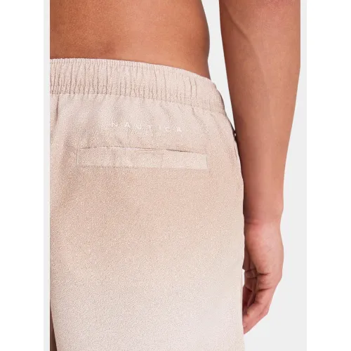 Nautica Mistral Swim Short Férfi Beachshort 225-Taupe