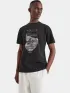 Nautica Kanan T-Shirt Férfi Póló 011-Black