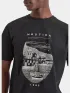 Nautica Kanan T-Shirt Férfi Póló 011-Black