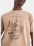 Nautica Kanan T-Shirt Férfi Póló 225-Taupe