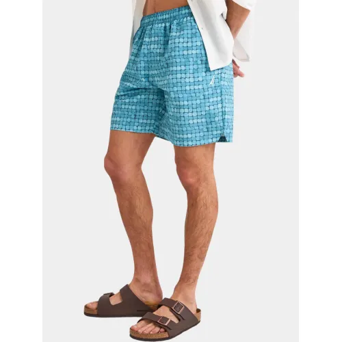 Nautica Vasa Swim Short Férfi Beachshort 518-Teal