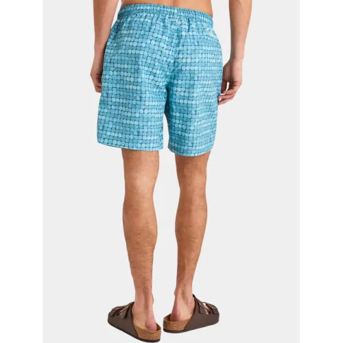 Nautica Vasa Swim Short Férfi Beachshort 518-Teal