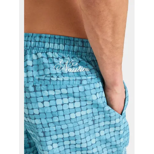 Nautica Vasa Swim Short Férfi Beachshort 518-Teal