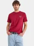 Nautica Narmada T-Shirt Férfi Póló 807-Dark Red