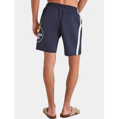 Nautica Severn 7  Swim Short Férfi Beachshort 459-Dark Navy