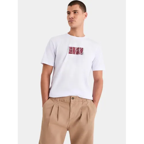 Nautica Parrett T-Shirt Férfi Póló 908-White