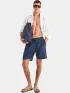 Nautica Yukon 7  Swim Short Férfi Beachshort 459-Dark Navy