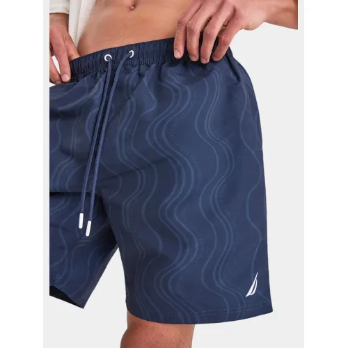 Nautica Yukon 7  Swim Short Férfi Beachshort 459-Dark Navy