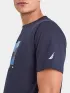 Nautica Tay T-Shirt Férfi Póló 459-Dark Navy