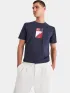 Nautica Tigris T-Shirt Férfi Póló 459-Dark Navy