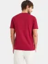 Nautica Tigris T-Shirt Férfi Póló 807-Dark Red