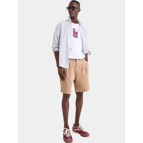 Nautica Tigris T-Shirt Férfi Póló 908-White