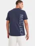Nautica Indus T-Shirt Férfi Póló 459-Dark Navy