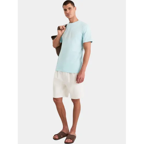 Nautica Sassandra T-Shirt Férfi Póló 400-Aqua