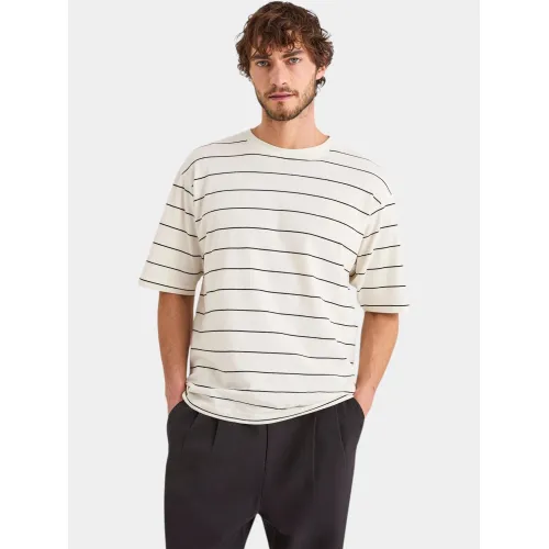 Nautica Bahai T-Shirt Férfi Póló 129-Stone