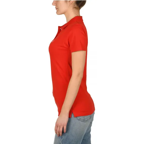 Nautica Sandy Polo Shirt Női Galléros Póló 835-True Red