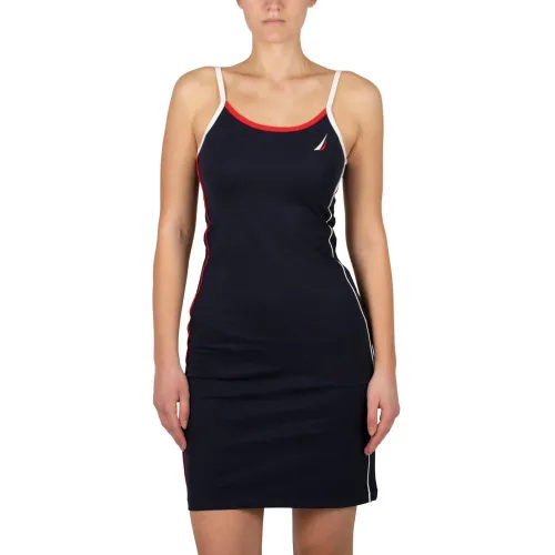 Nautica Daisy Dress Női Ruha 459-Dark Navy