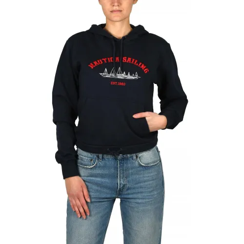 Nautica Denver OH Hoody Nautica Denver OH Hoody Női Pulóver 459-Dark Navy