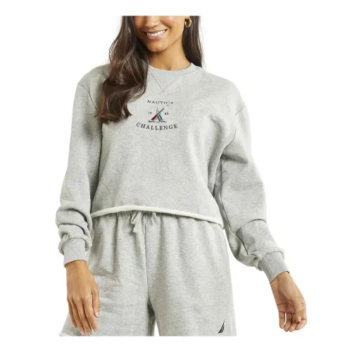 Nautica Belcarra Sweatshirt Nautica Belcarra Sweatshirt Női Pulóver 112-Grey Marl