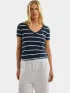 Nautica Hosta T-Shirt Női Póló 459-Dark Navy