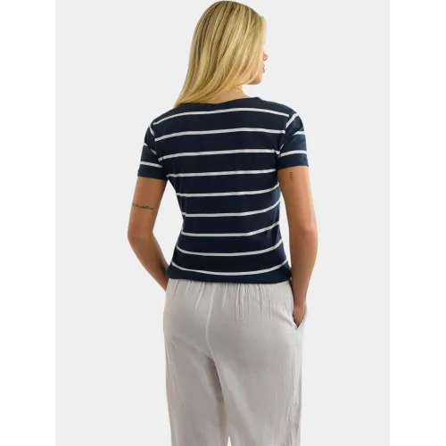 Nautica Hosta T-Shirt Női Póló 459-Dark Navy