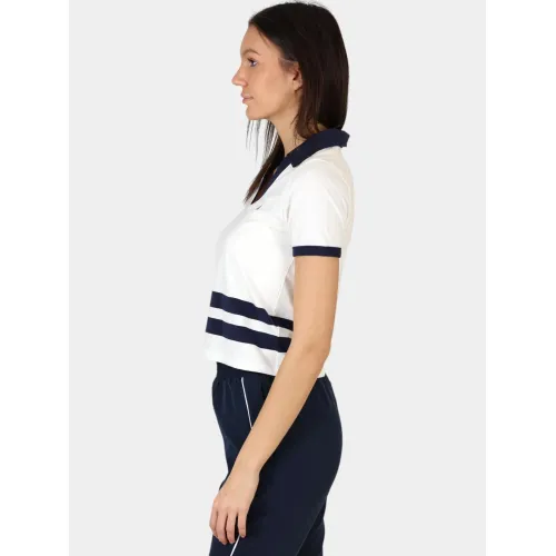 Nautica Sedum Polo Shirt Női Galléros Póló 908-White