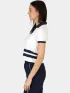 Nautica Sedum Polo Shirt Női Galléros Póló 908-White
