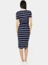 Nautica Adalee Dress Női Ruha 459-Dark Navy