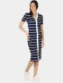 Nautica Adalee Dress Női Ruha 459-Dark Navy
