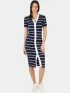 Nautica Adalee Dress Női Ruha 459-Dark Navy