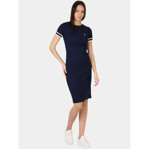 Nautica Harlona Dress Női Ruha 459-Dark Navy