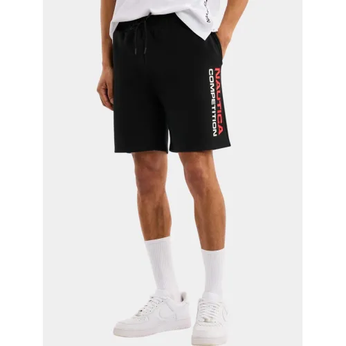Nautica Waterford Fleece Short Férfi Rövidnadrág 011-Black