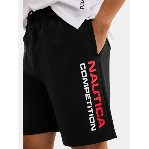 Nautica Waterford Fleece Short Férfi Rövidnadrág 011-Black