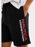 Nautica Waterford Fleece Short Férfi Rövidnadrág 011-Black