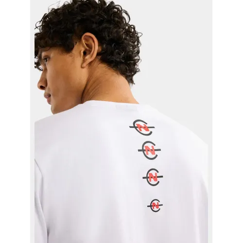Nautica Cork T-Shirt Nautica Cork T-Shirt Férfi Póló 908-White