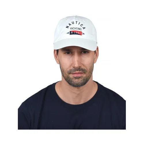 Nautica Artic Strapback Cap Férfi Baseball sapka 908-White