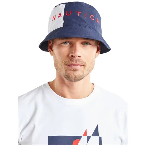 Nautica Torbert Bucket Hat Férfi Sapka 459-Dark Navy