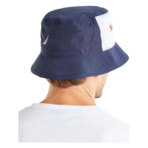 Nautica Torbert Bucket Hat Férfi Sapka 459-Dark Navy