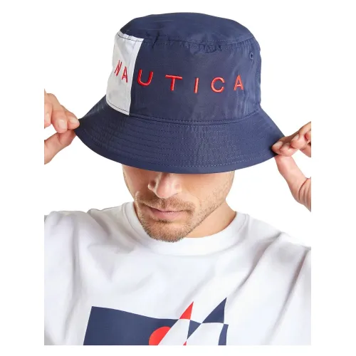 Nautica Torbert Bucket Hat Férfi Sapka 459-Dark Navy