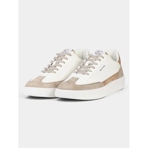 Nautica Ace LTH SD Cipő Utcai cipő 01-OFF WHITE-TABACCO