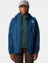 The North Face W Quest Jacket The North Face W Quest Jacket Női Utcai Kabát VJY-Shady Blue-Tnf White