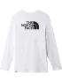 The North Face M L/S Easy Tee The North Face M L/S Easy Tee Férfi Hosszú ujjú póló FN4-Tnf White